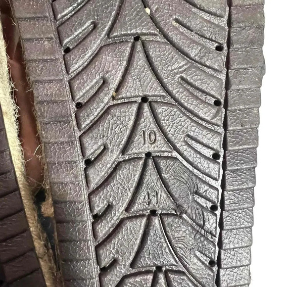 Qupid Women's Ankle Strap Snakeskin Pattern Flat Sole Sandals Size‎ 10 - Picture 8 of 8